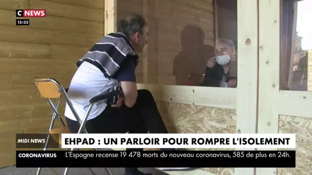 Ehpad : un parloir pour rompre l’isolement