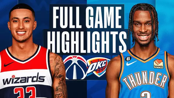 WIZARDS at THUNDER | FULL GAME HIGHLIGHTS | January 6, 2023