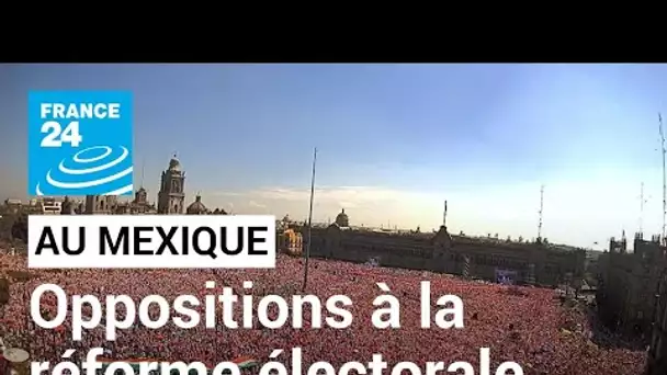 Mexique : des dizaines de milliers de manifestants dans les rues pour rejeter la réforme électorale