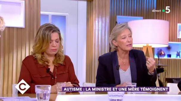 Autisme : la ministre et une mère témoignent - C à Vous - 24/10/2019