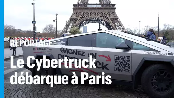 On a conduit le premier Cybertruck autorisé à rouler dans les rues de Paris