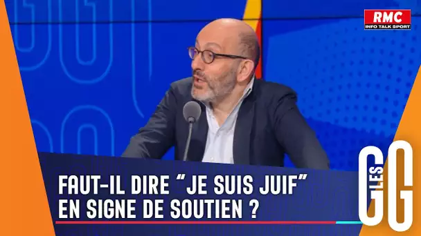 Dire « Je suis juif » en soutien ? : "On en parle des Palestiniens à Gaza ?"