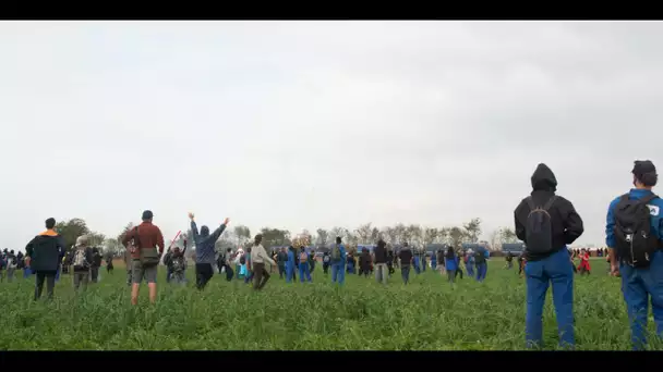 Manifestation à Saint-Soline : «Quand la bassine déborde»