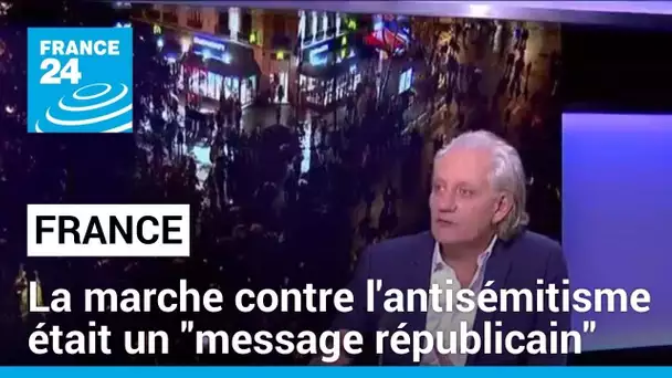 Marche contre l’antisémitisme à Paris : "il y avait besoin d’un moment français"