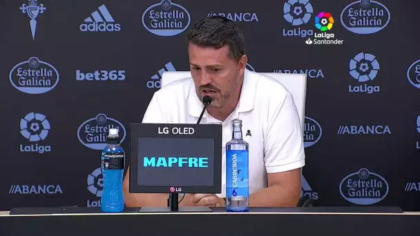 Rueda de prensa RC Celta vs Real Betis