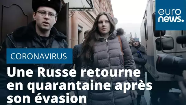 Coronavirus : en Russie, une femme retourne en quarantaine après une évasion