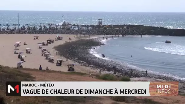 Alerte météo : Vague de chaleur de dimanche à mercredi dans plusieurs provinces du Maroc