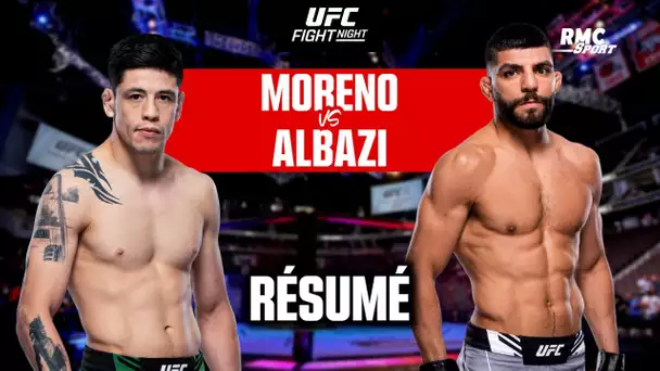 Résumé UFC : Moreno-Albazi, qui s'est rapproché du titre chez les -57kg ?