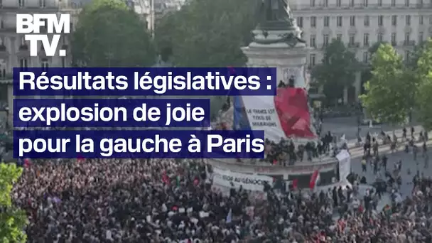 Résultats législatives 2024: explosion de joie pour les électeurs de gauche à Paris