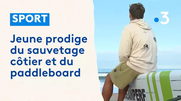 Pays basque : Julen Marticorena, jeune prodige du sauvetage côtier et du paddleboard