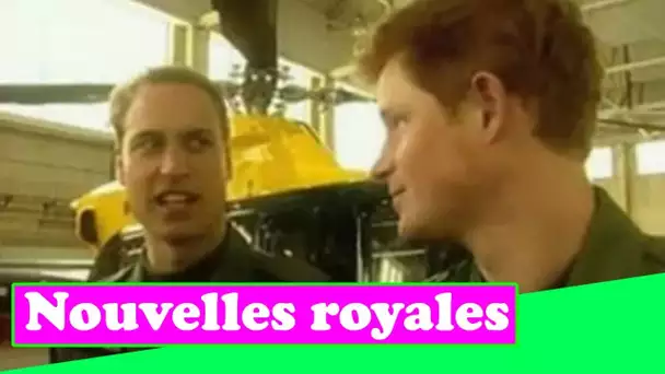 L'évaluation franche de William sur le lien de Harry lors d'une interview déterrée: "Frères, pas ama