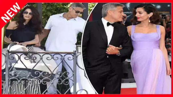 ✅  George et Amal Clooney : le cadeau hors de prix offert à leurs jumeaux Ella et Alexander