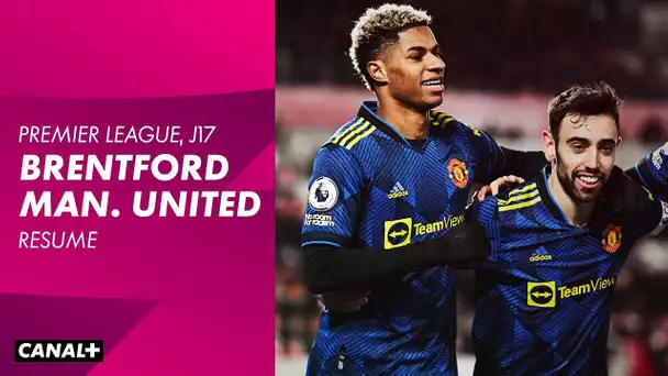 Le résumé de Brentford / Manchester United en VO - J17 Premier League