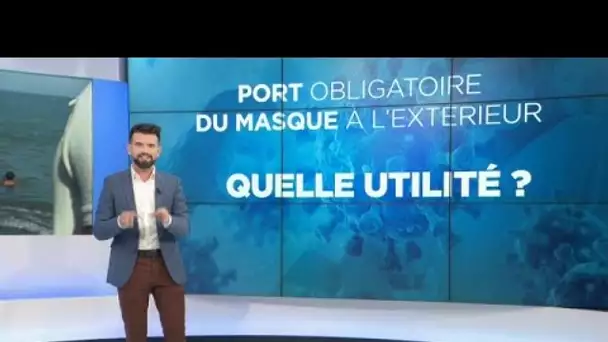 Port du masque à l'extérieur : est-ce utile de le rendre obligatoire partout ?