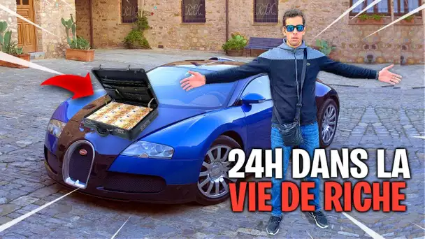 VIVRE 24H COMME UN RICHE ! ARGENT, VOITURE,LUXE ... 👀