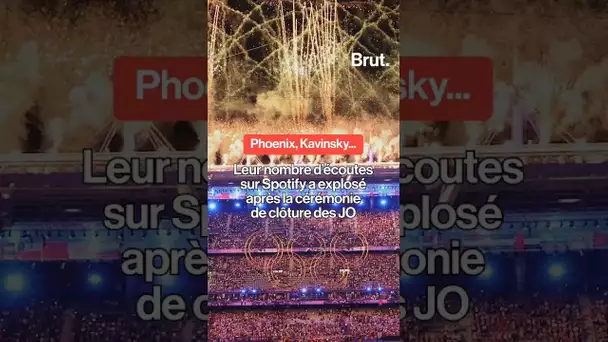 Explosion des écoutes pour les artistes présents à la cérémonie de clôture des JO #paris2024