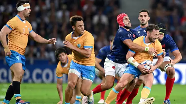 Coupe du monde de rugby : les Bleus s'imposent dans la douleur contre l'Uruguay