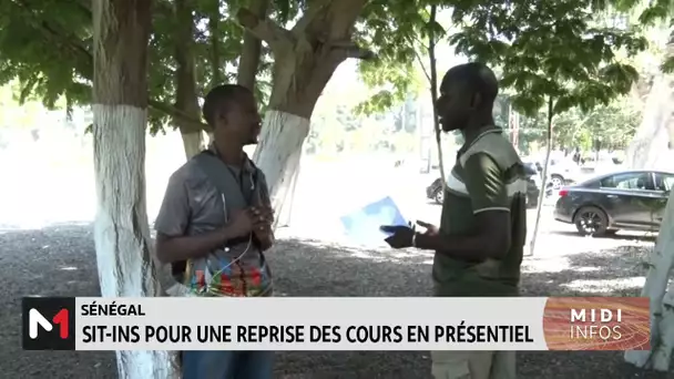 Sénégal : Sit-ins pour une reprise des cours en présentiel