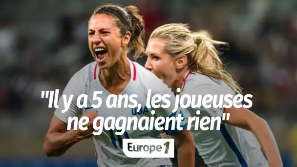 Égalité femmes-hommes dans le foot : "il y a 5 ans, les joueuses ne gagnaient rien", rappelle San…