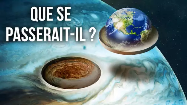 Et si la grande tache rouge de Jupiter apparaissait sur Terre ?