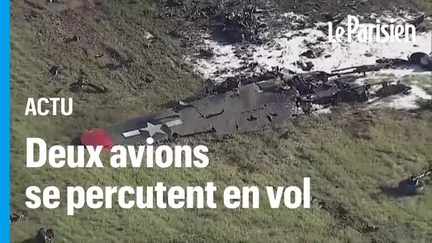 Au Texas, deux avions se percutent lors d’un show aérien