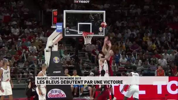 Coupe du Monde de Basket-Ball FIBA 2019 - Les Bleus débutent par une victoire