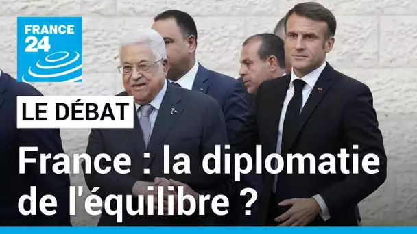 France : la diplomatie de l'équilibre ? Emmanuel Macron en Cisjordanie et en Jordanie • FRANCE 24