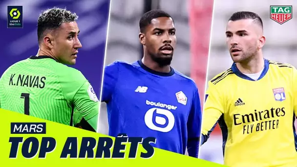 Top arrêts Ligue 1 Uber Eats - Mars (saison 2020/2021)