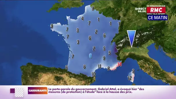 Coup de frais et grand soleil sur toute la France ce jeudi