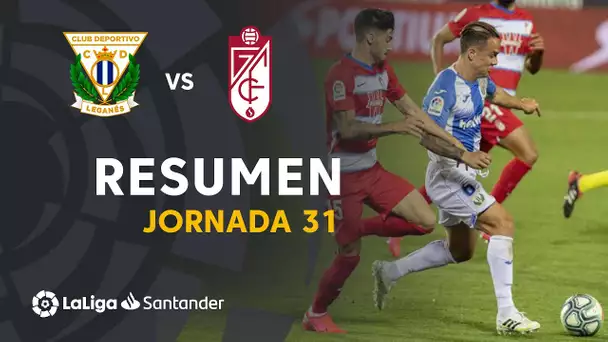 Resumen de CD Leganés vs Granada CF (0-0)