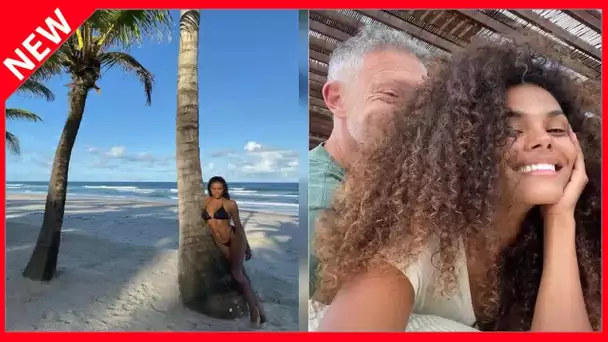 ✅  Tina Kunakey en maillot de bain : sa silhouette de rêve rend dingue Vincent Cassel