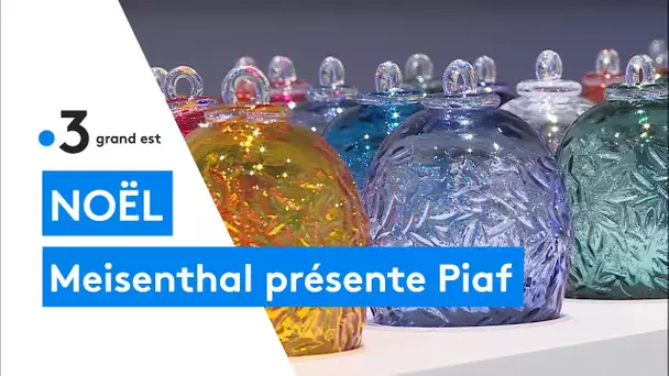 CIAV de Meisenthal : présentation de la nouvelle boule de Noël : Piaf