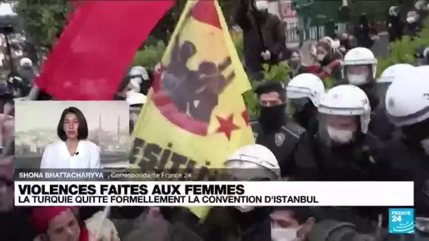 Violences faites aux femmes : la Turquie quitte formellement la convention d'Istanbul • FRANCE 24