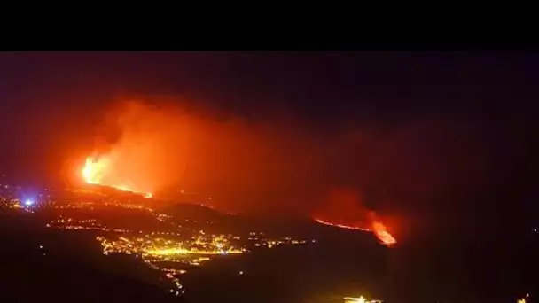 Éruption volcanique à La Palma : inquiétude autour des gaz toxiques dégagés par la lave dans l'oc…