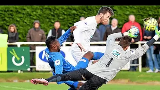 Coupe de France, 7ème tour : Paimpol - US Avranches (0-2), les buts