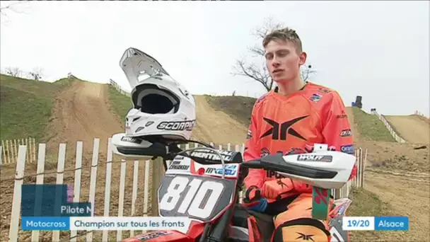 Yann Crjanski l&#039;avenir alsacien du motocross