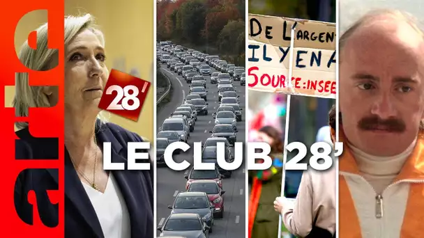 Économies budgétaires, Marine Le Pen vs la justice, Michel Blanc : le Club | 28 minutes | ARTE