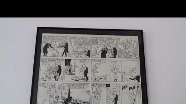 400.000 euros pour une planche de Tintin