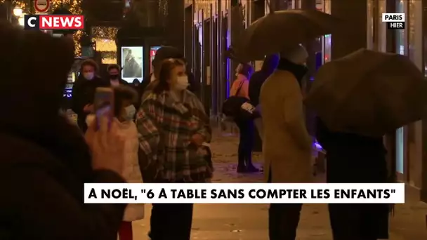 A Noël, « 6 à table sans compter les enfants » selon une recommandation de Jean Castex