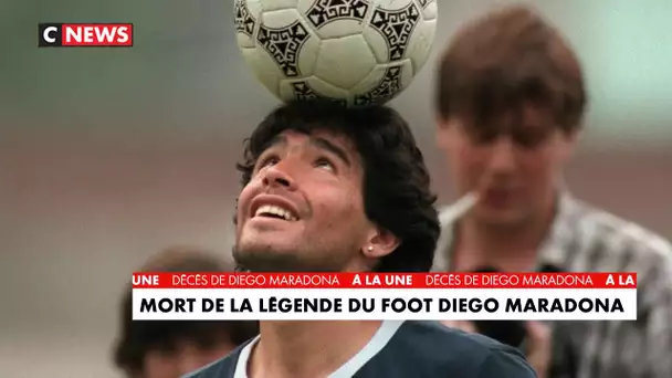 Retour sur la carrière de Diego Maradona, dieu vivant du football, décédé à l'âge de 60 ans