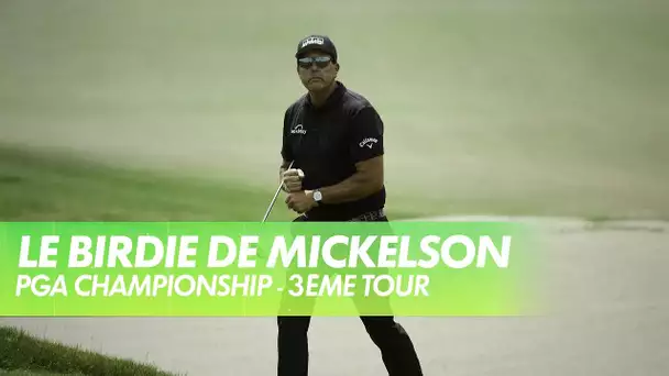 Le birdie de Phil Mickelson au trou n°6