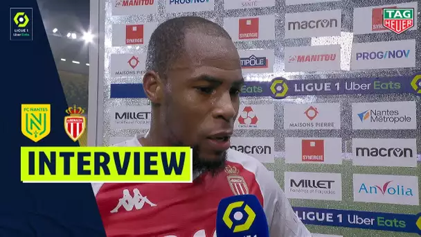 Interview de fin de match : FC NANTES - AS MONACO (1-2)  / 2020/2021