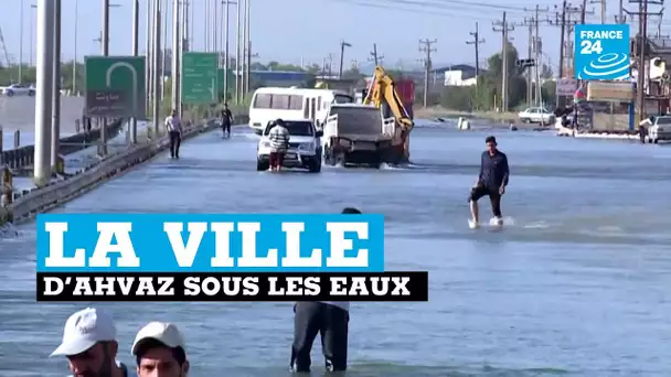 La ville d'Ahvaz sous les eaux en IRAN