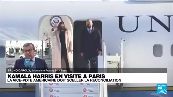 Kamala Harris à Paris : la vice-présidente américaine reçue à l'Élysée ce mercredi