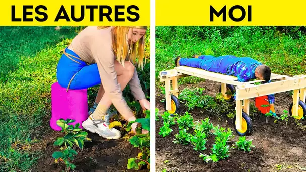 INCROYABLES ASTUCES POUR LES PLANTES ET MEILLEURS GADGETS POUR LE JARDIN