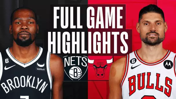 NETS at BULLS | FULL GAME HIGHLIGHTS | January 4, 2023