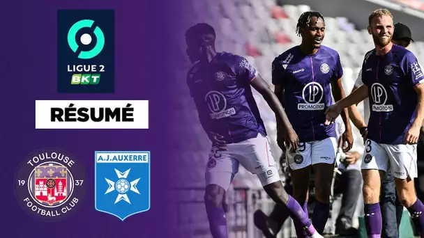 ⚽ Résumé - Ligue 2 BKT : 6-0, Toulouse humilie Auxerre !