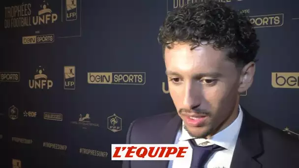 Marquinhos «Mon premier trophée personnel» - Foot - Trophées UNFP