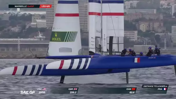 Beau finish de Team France face au bateau chinois