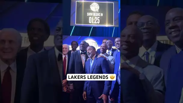 “COOOOP!” - Lakers legends show love to Michael Cooper! 💜💛 #24HoopClass | #Shorts